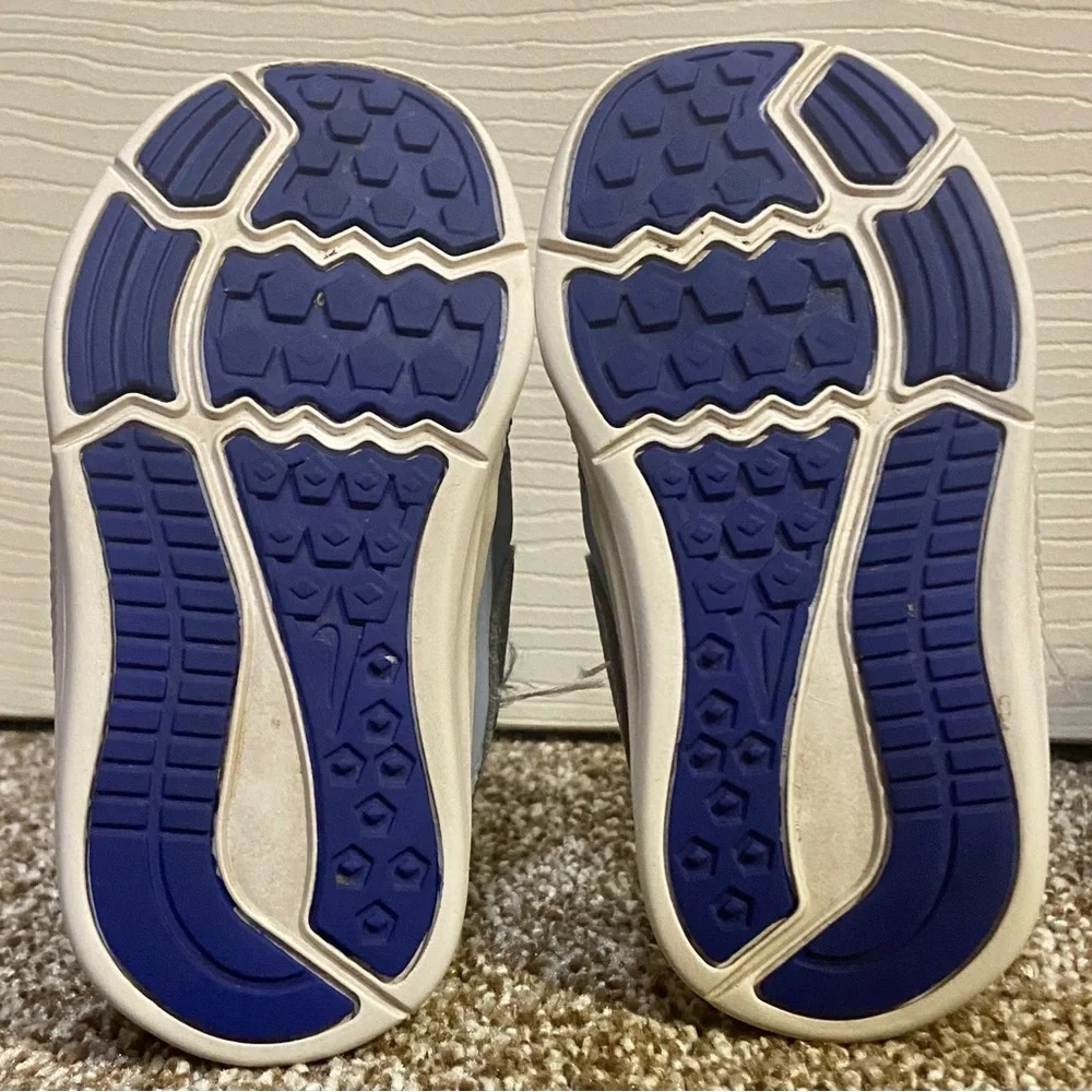 Nike Shoes Toddler Size 5C Downshifter Blue Hook And Loop 869971-400
